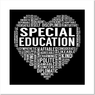 Special Education Heart Posters and Art